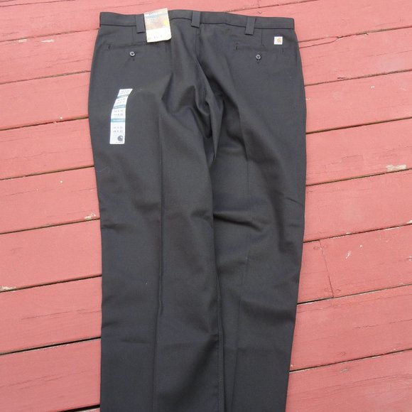 Carhartt Black Twill relaxed fit pants~44x32~Work Wear~ - Picture 4 of 5